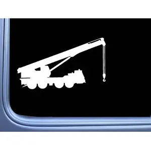 Crane Decal L990 8 inch sticker decal operator construction