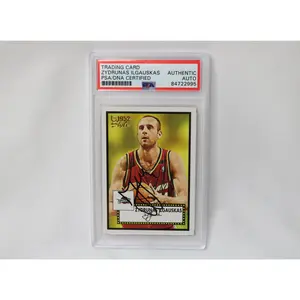 Autographed NBA Cleveland Cavaliers Graded Trading Card - Zydrunas Ilgauskas - (PSA)