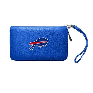 Football Fan Shop Officially Licensed NFL Zip Organizer Wallet - Buffalo Bills