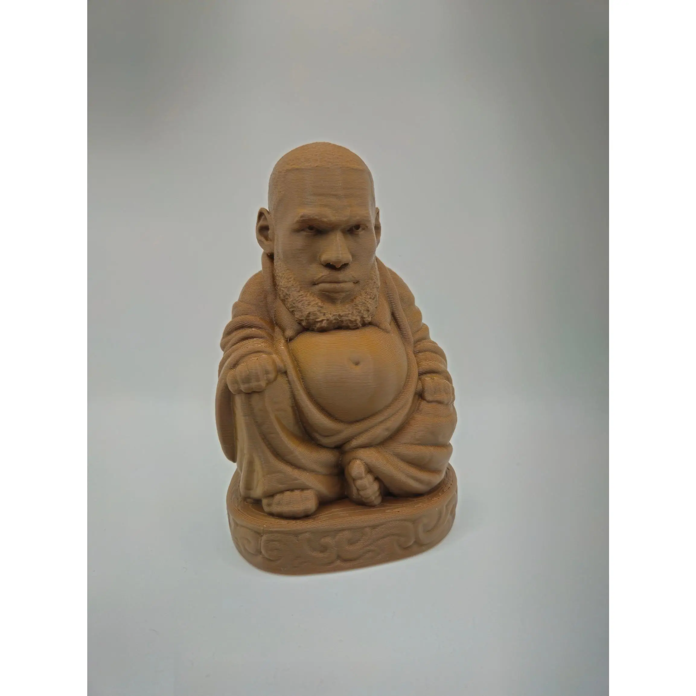 LeBron James Buddha Statue - LeBuddha, 3D Printed, Gag Gift, Desktop Decoration, Home Decor, Gift Idea, Stocking Stuffer