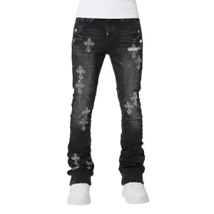 GUAPI OBSIDIAN FADED CROSS DENIM