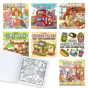 Educational Coloring Book, Painting Book for Kids Ages 3-10, Toddler Learning Activities for Color & Shape Recognition, DIY Art Crafts for Preschoolers, Ideal Parent-Child Interaction Gift, Creative Gift for Stress Relief for Adults