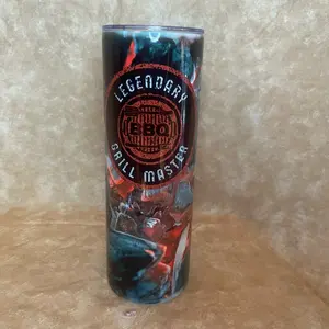 The Ultimate Grill Master Tumbler with Straw