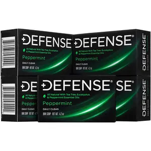Defense Soap 4 oz. Peppermint Body Bar Soap - 5 Pack
