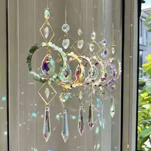 Sun Catcher, 1 Count Crystal Sun Catcher, Hanging Decor for Home Living Room Bedroom, Home Decor, Room Decor, Gift for Friend, Hanging Ornaments, Interior Decoration Accessories, Hangable