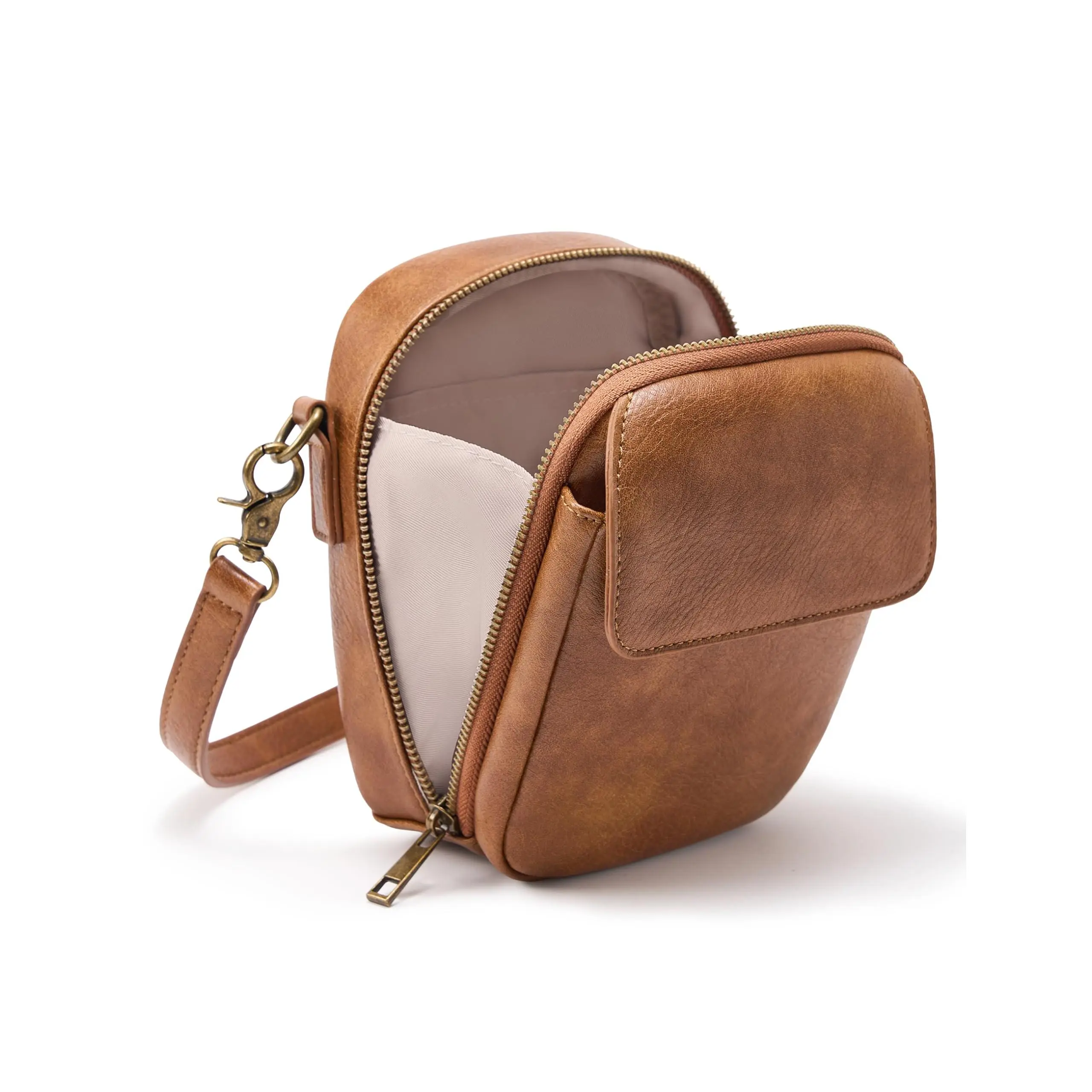 Crossbody Bag Vegan Leather Small Messenger Bag Anti Theft RFID Shoulder Bag Anti-Theft Crossbody Bag for Women – Travel Purse for Europe  main image 2