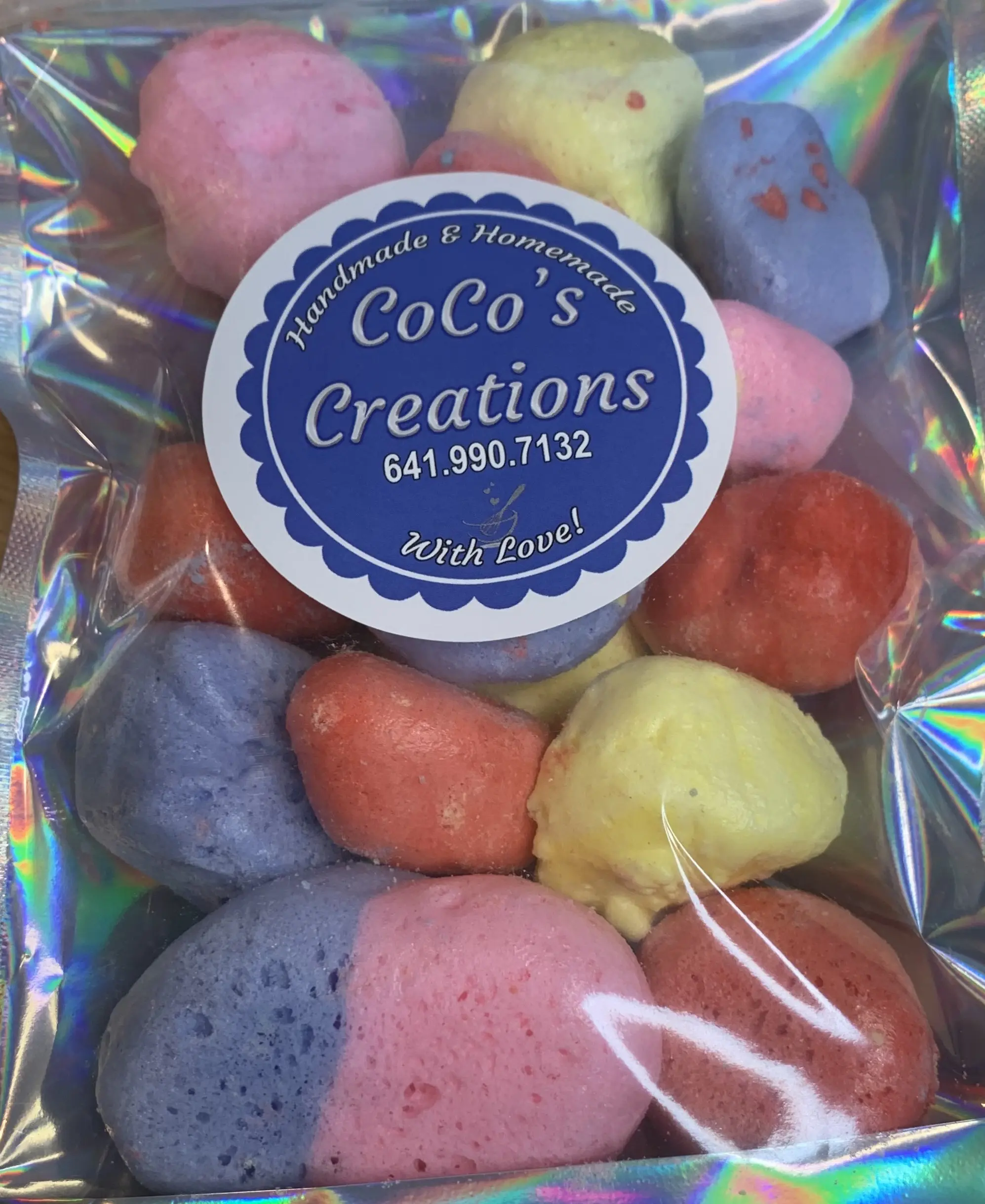 Large Salt Water Taffy Rainbow