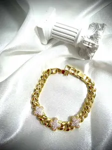 pULSERA EN LAMINADO 14K