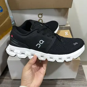 On Running Cloud X 4 Women's Training & Running Shoes Black Eclipse | Lightweight Breathable Athletic Sneakers
