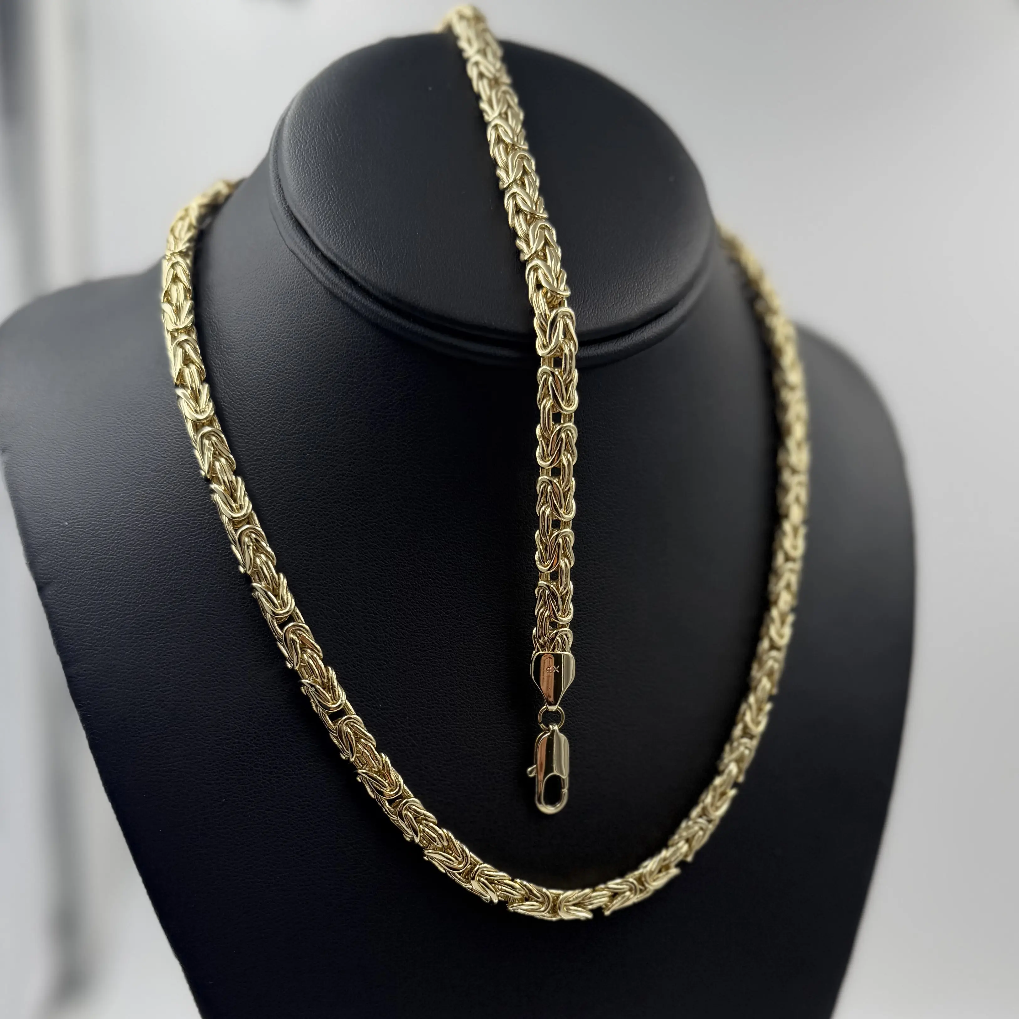 Set de cadena con pulsera oro laminado