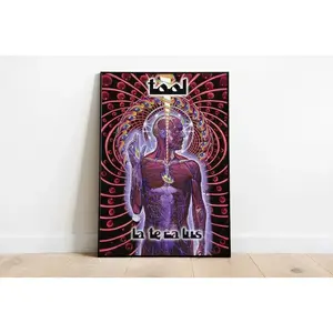 Tool Lateralus Poster, Rock Band Album Cover Print, Psychedelic Album Poster