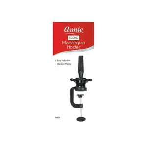 Annie #4834 Customizable Econo Wig Mannequin Head Holder, Fashion Styling Accessory for Hair Extensions & Wigs, Customize