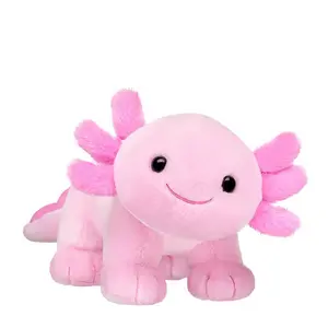 Pink Axolotl Plushie