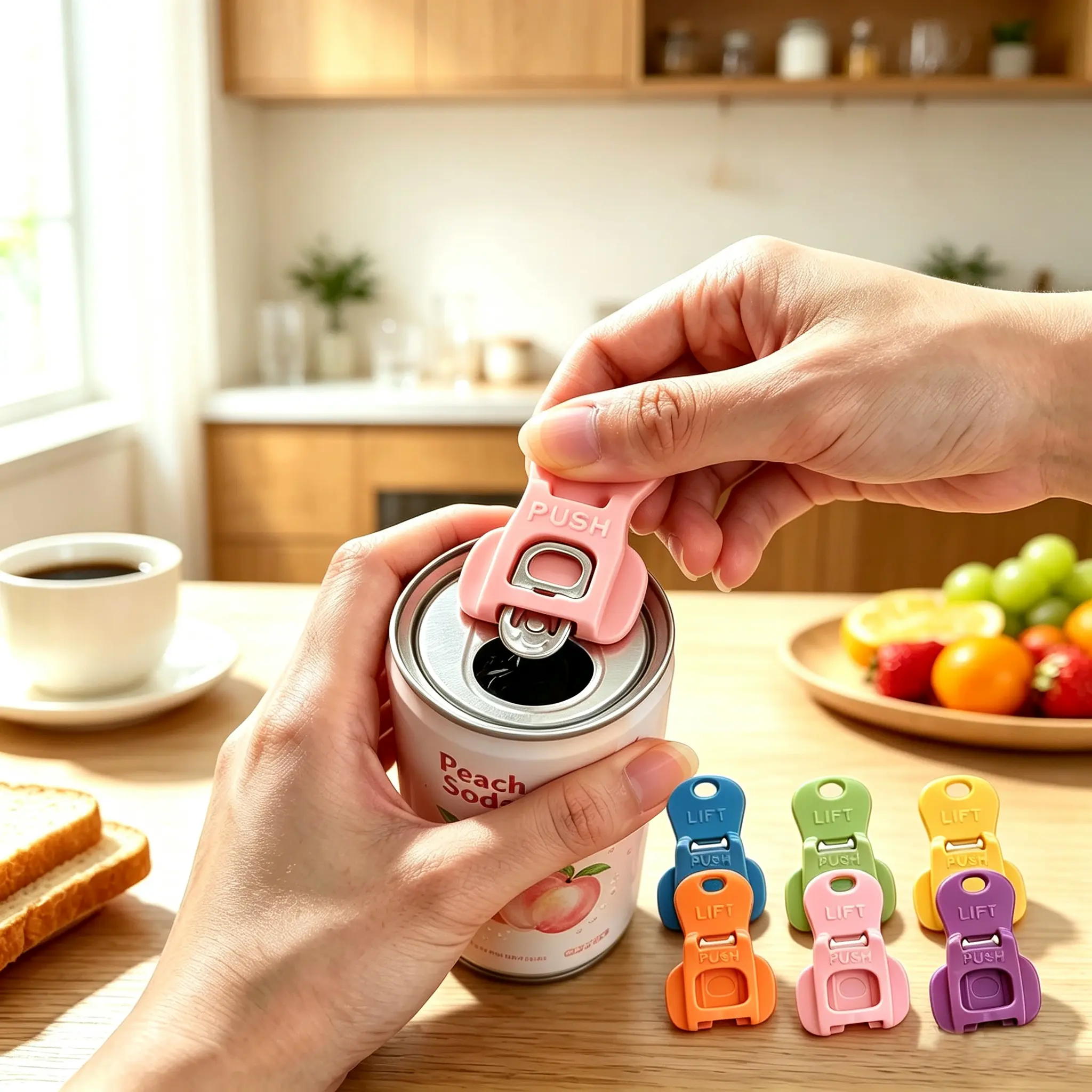 Portable Tin Can Lid Protector Beverage Can Opener - Insect-Resistant, Dirt-Resistant, Effortless Drink Safeguard for Car Exterior Accessory Sunshade Outdoor Dining Use