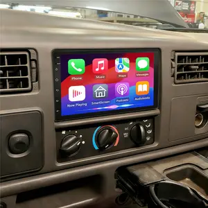 7" Car Stereo for Ford F250/F350 1999–2004 – Compatible with Wireless CarPlay & Android Auto, GPS Navigation, 2+32GB, AHD Backup Camera, Bluetooth Mic