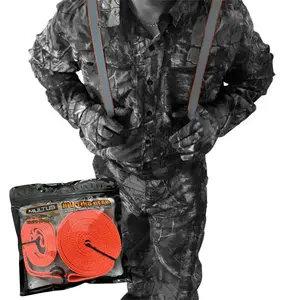 MULTUS: Deer Drag Harness Quick and Easy to Use Hunting Gear Dual Harness Deer Drag, Reflective Deer Dragger for Antelope, Deer, Elk and Other Game Animals, Hunting Gear for Men Women