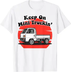 Japan Mini Truck Kei Car Cab Over Compact 4wd Off Road Truck T-Shirt - Janessaho Shop 90B0CQ232NWC