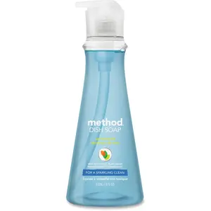 Method  18 oz Sea Minerals Dish Soap Pump Bottle - Light Blue