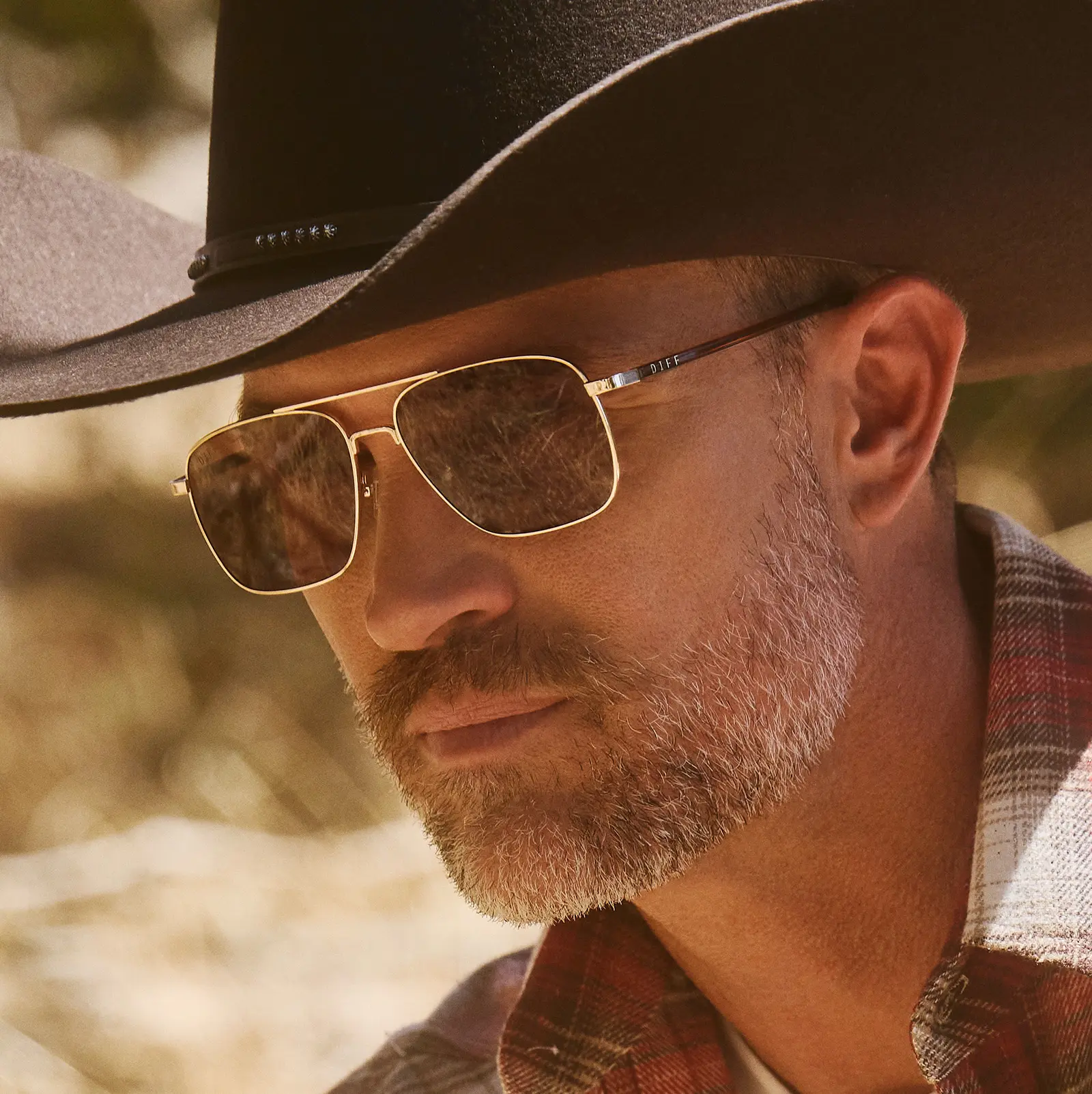 DIFF x Yellowstone Sunglasses - Mens Polarized Frames DIFF x Yellowstone Sunglasses - Mens Polarized Frames