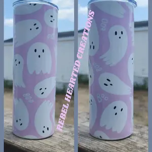 20oz ghost tumbler
