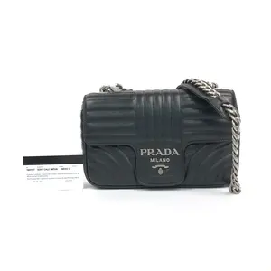 Pre-owned PRADA Leather Shoulder Bags 8.66'' R2589 Shoulder Bag T25183246199 0405 T2 Ella