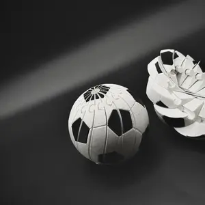 Mini 3d printed soccer balls