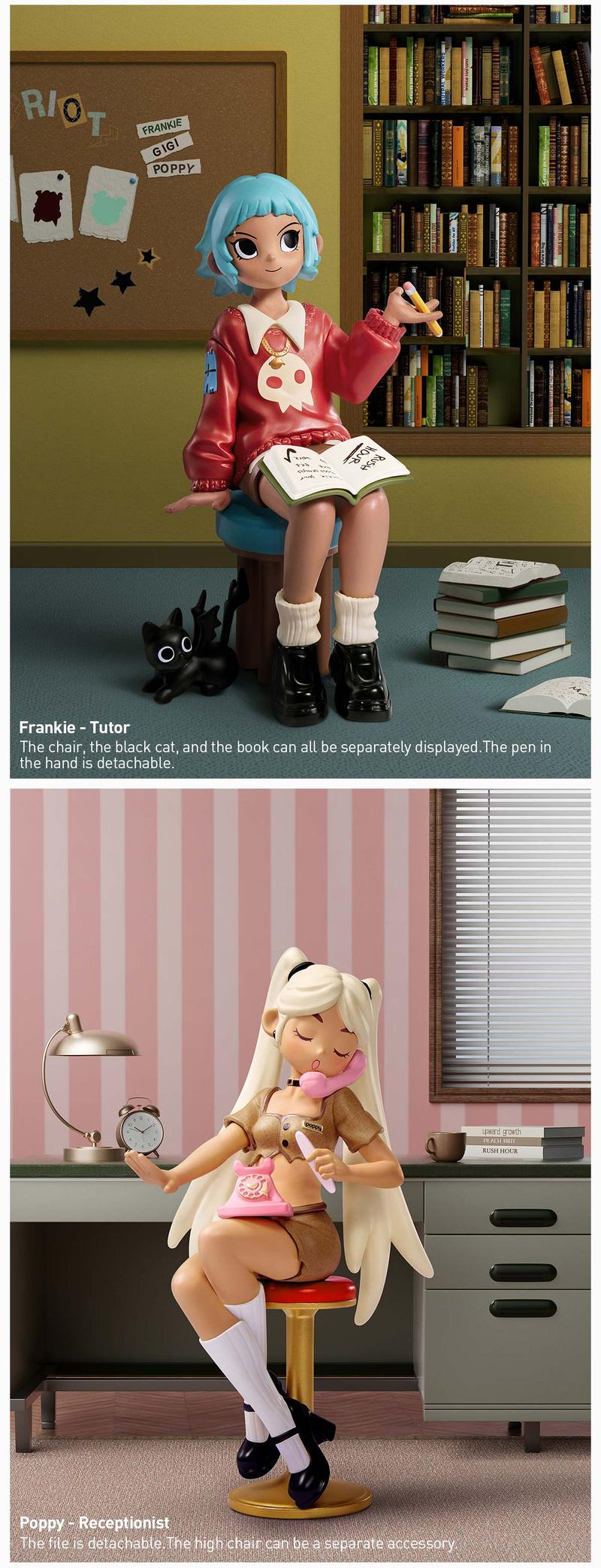 POP MART Peach Riot Rush Hour Series Figures POP MART Peach Riot Rush Hour Series Figures