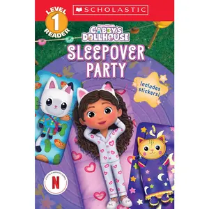 USED-Gabby's Dollhouse: Sleepover Party (Scholastic Reader, Level 1) by Reyes, Gabrielle (Paperback)