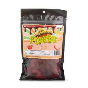 Fiesta Peach Rings in Chamoy 8 oz