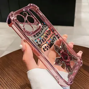 Monster-S-Strangers-Things Phone Case for iPhone 17 16e 16 15 14 13 12 11 Mini Pro Max, Anti Fall Transparent Soft Cover, Casing