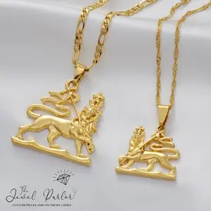 Ethiopia + Lion of Judah Pendants