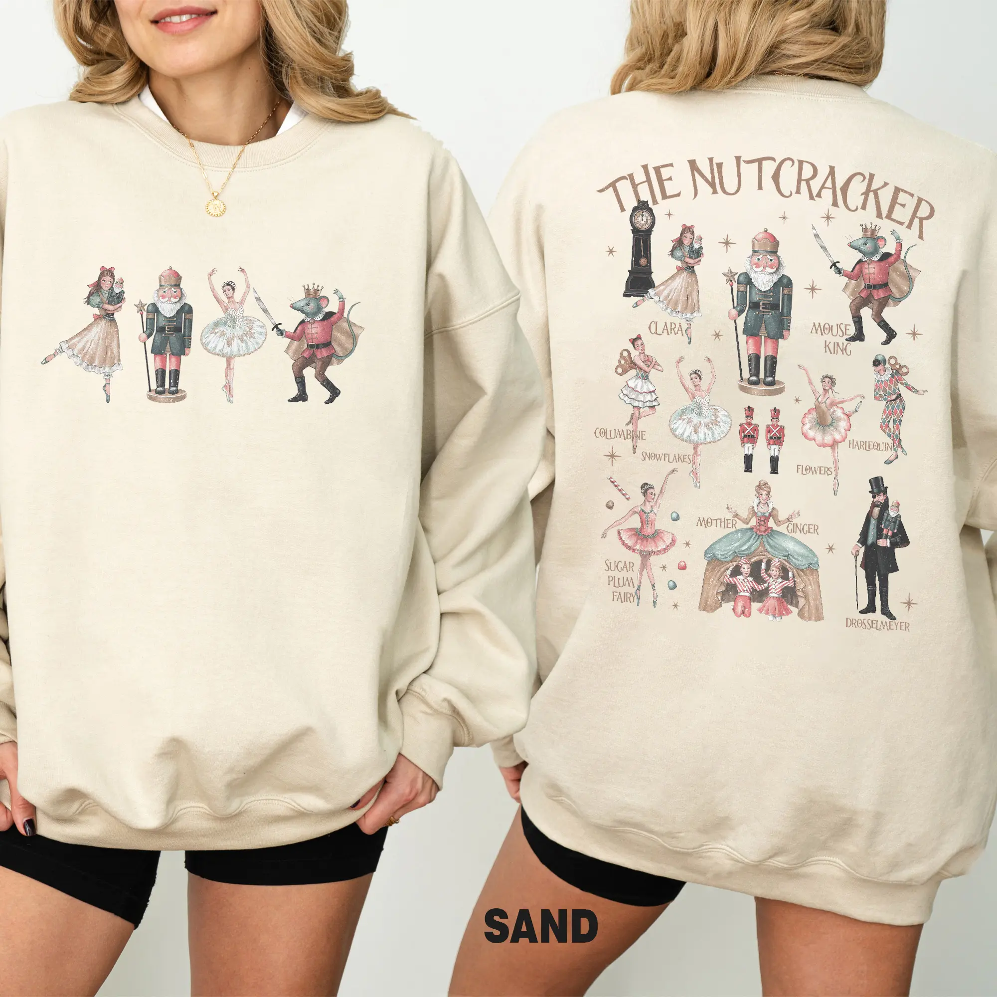 Nutcracker Sweatshirt, Christmas Nutcracker Shirt, Christmas Sweatshirt, Nutcracker Ballet Shirt, Christmas T-Shirt Sweatshirt Hoodie Comfort Cotton