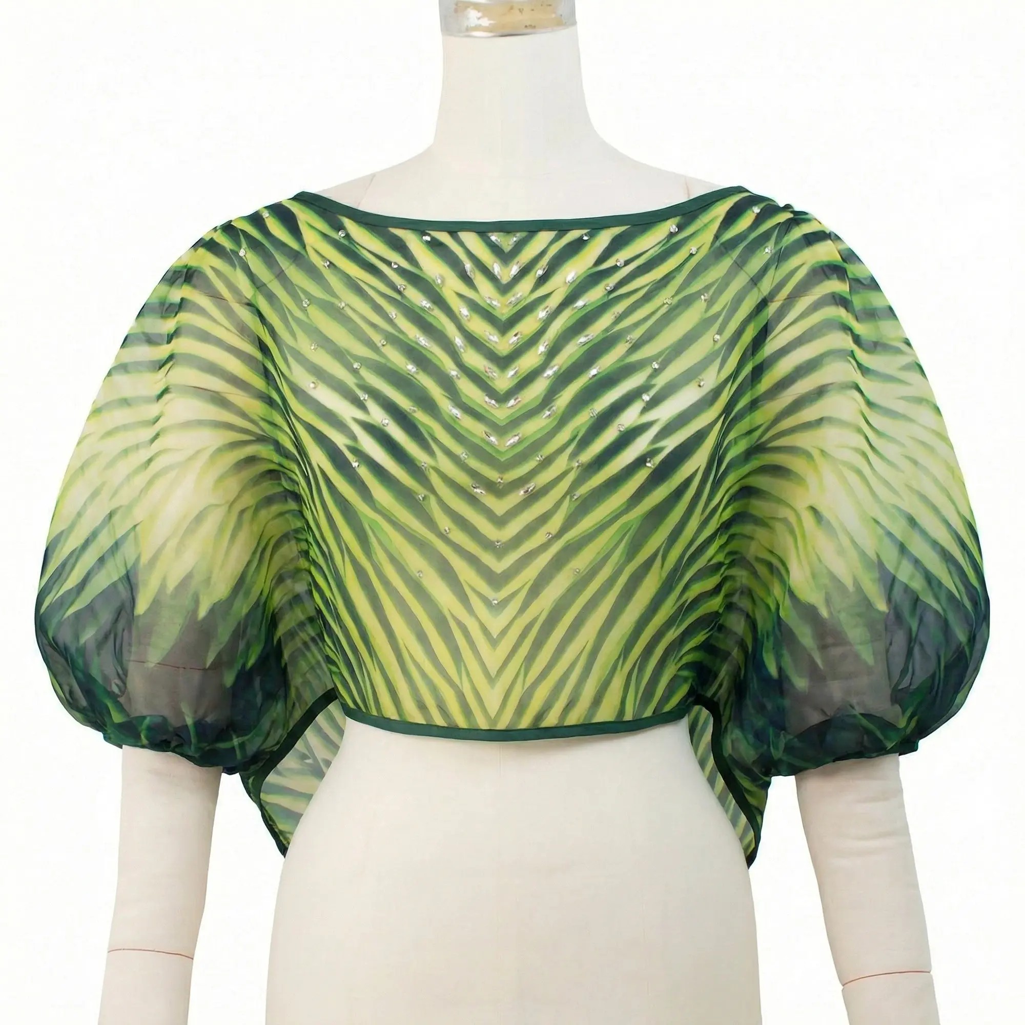 Organza Cowl Back Dolman | LIMITED EDITION
