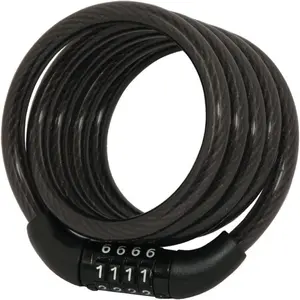 Cerradura de contraseña Bike Lock: 4 Digit Combination High Security Anti Theft Bike Chain Lock -Duty Keyless Bicycle Lock for Bike, Motorcycle, Scooter, Door & Gate Easy to Use last-minute Valentine‘s Day & Summer Gift