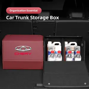 1Pcs Car Trunk Storage Box Large Capacity Tools Organizer Case Accessories For Chery Tiggo 8 9 7 5 5X 3X Arrizo 8 5 Fulwin T9 A8 T8 T10 T6 A9 E05 Omodas Amulet Eastar QQ E5 E3 A5 A3 A1