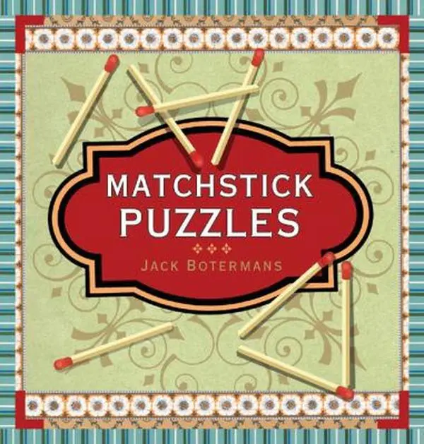USED Book - Matchstick Puzzles by Jack Botermans (Paperback) - english