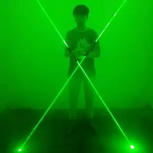 Green light 532nmLaser flashlight Double head laser light dance laser spotlight show laser sword lighting props party lights