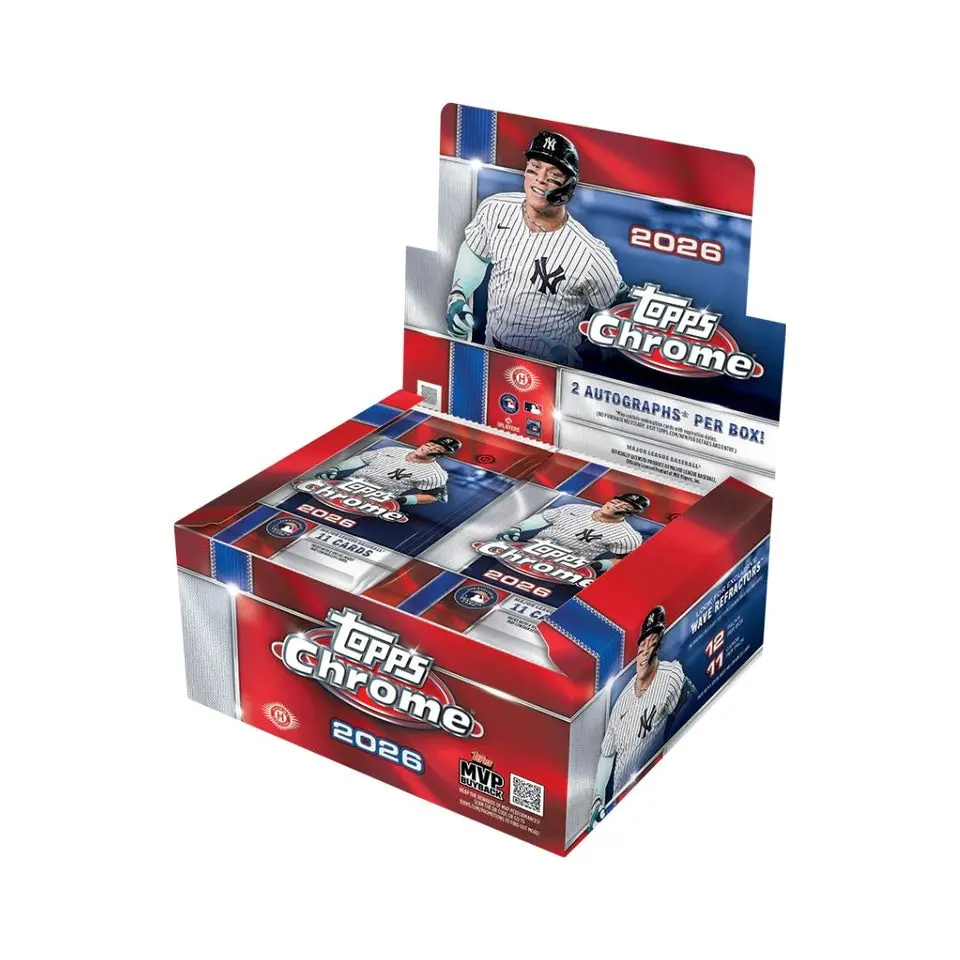 2026 Topps Chrome MLB Baseball Jumbo