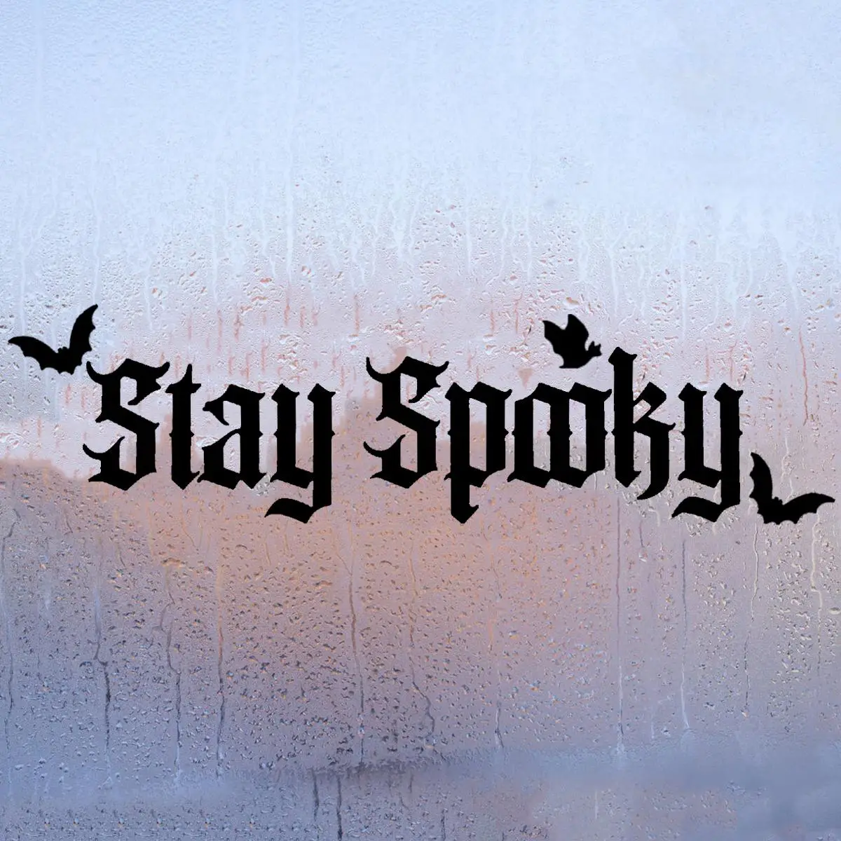 Letter Pattern Car Sticker, Gothic Style Car Decal, Reflective Waterproof Car Bumper Sticker, Car Exterior Decoration Accessories