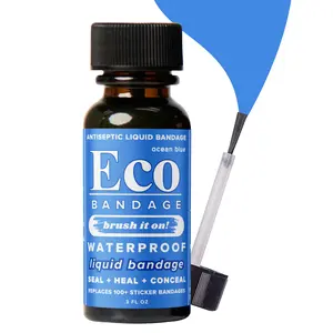Colored Liquid Bandage  |  Ocean Blue (.3 oz) Waterproof