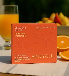 Ameyalli Orange – Cellular Shield Gummies Herbal Wellness Supplement - 20 Pack