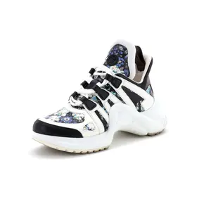Pre-owned Louis Vuitton Women's LV Archlight Sneakers Printed Leather by Rebag