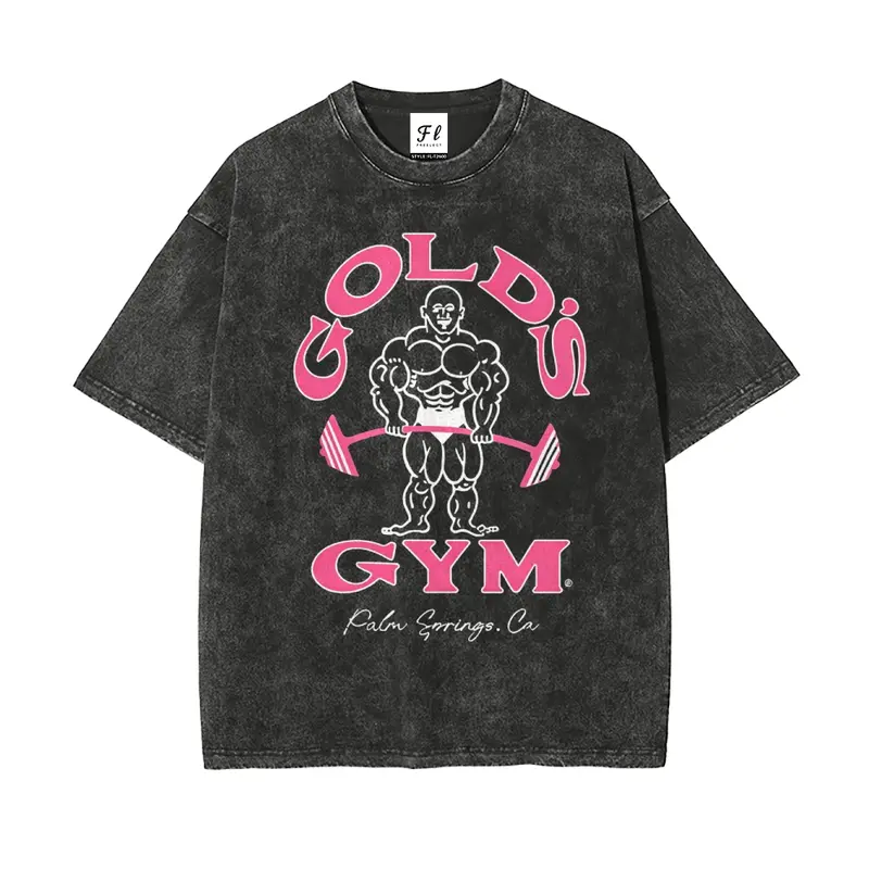 vintage golds gym tshirt - TikTok Shop