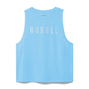 NOBULL Women's  Muscle Tank in Alaskan Blue
