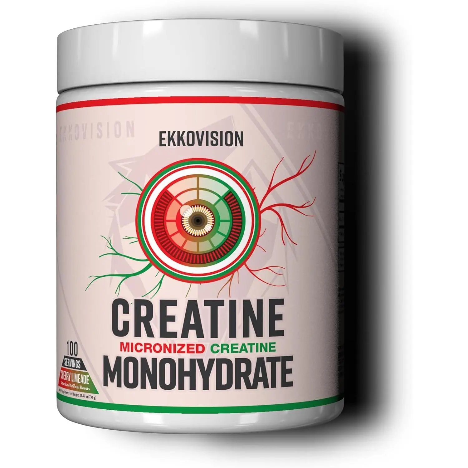 Creatine Monohydrate Powder, Cherry Limeade, 100 Servings Micronized, Pre & Post Workout Supplement for Men & Women, Energy Support, Easy to Mix in Shakes, Smoothies & Beverages