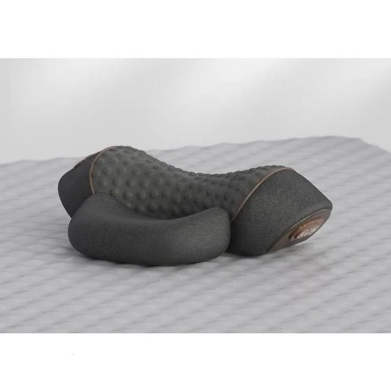 3-in-1 Cervical Neck Pillow – Massage, Heat & Traction Therapy with Ergonomic Support (Available in Classic Grey & Space Gray)