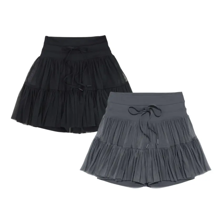 Smoke Show TikTok Exclusive Bundle - Black x Smokey Grey Pirouette Skort