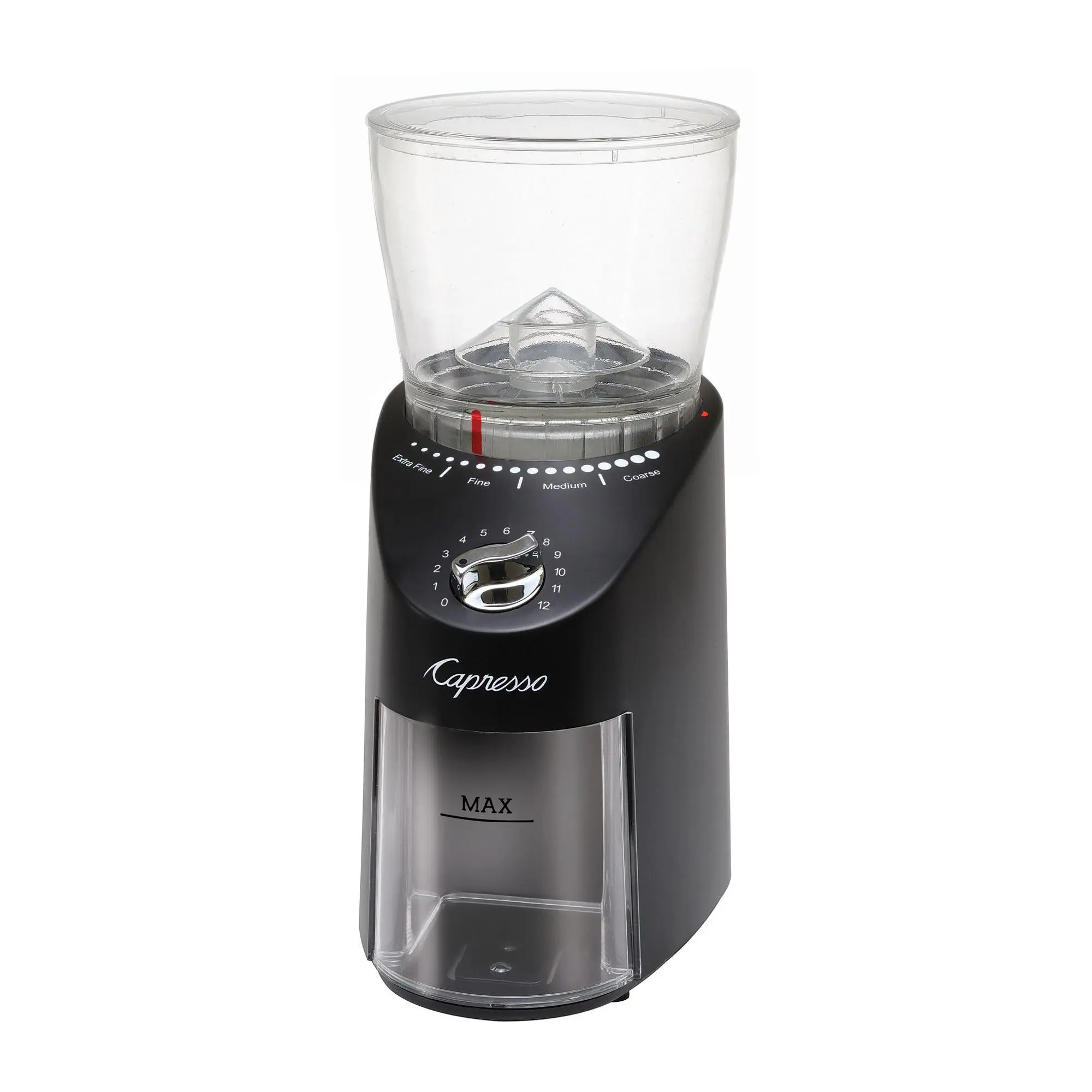 Capresso Infinity Plus Conical Burr Grinder - Black