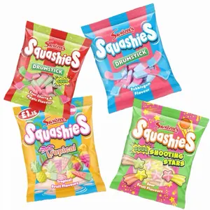 Squashies Original Bubblegum Tropical Sour Apple