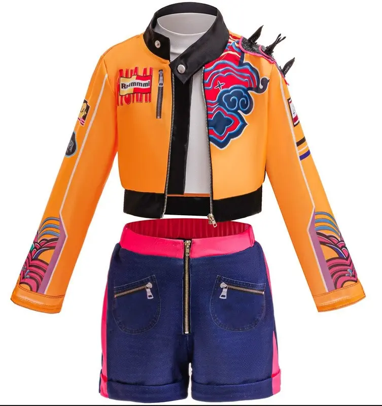 Anime Movie Kids  Cosplay Zoey Mira Cosplay Suit Clothes KPop Zoey Cosplay Costume 3D Print Costume